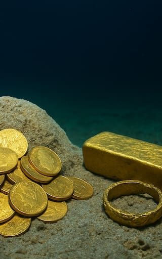 El hallazgo del siglo: encuentran decenas de toneladas de oro a 2000 metros bajo el mar y pertenece todo a una provincia