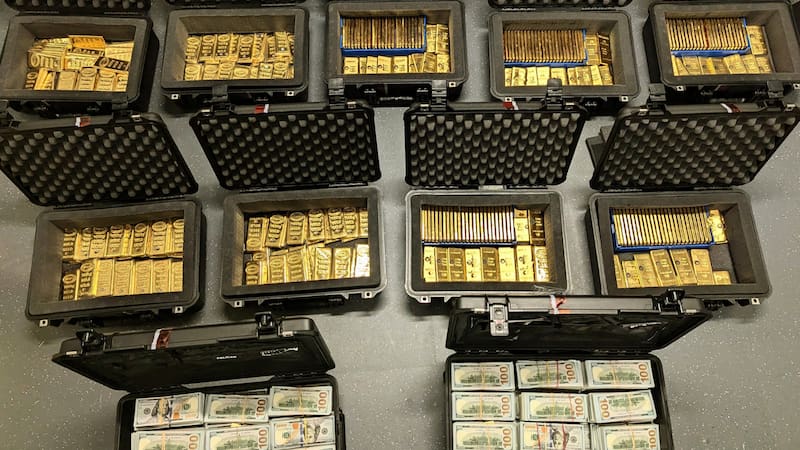 FBI finds 298 gold bars worth $46 million as ex-official admits $193.59 million fraud.
