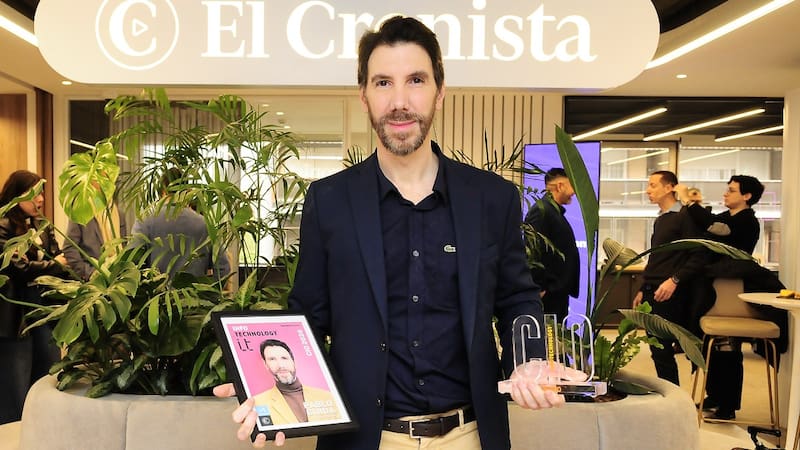 Pablo Guida, CIO del año 2026, en la redacción de El Cronista.