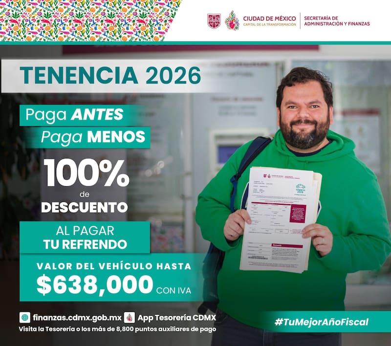 De acuerdo con la dependencia capitalina, el apoyo está dirigido a propietarios de automóviles cuyo valor no rebase los 638 mil pesos, IVA incluido.