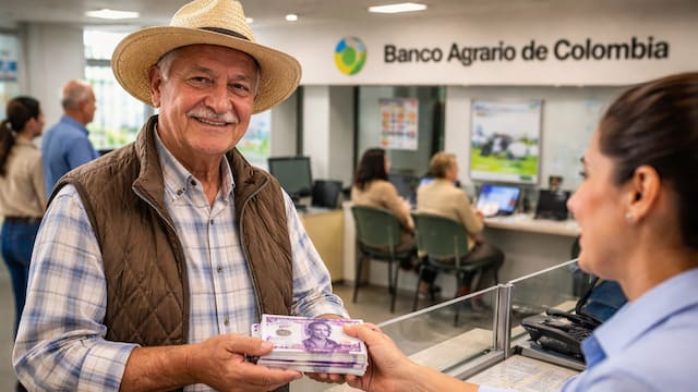 Vuelven los pagos a Banco Agrario: este beneficio de 500.000 pesos se seguirá cobrando por esta entidad