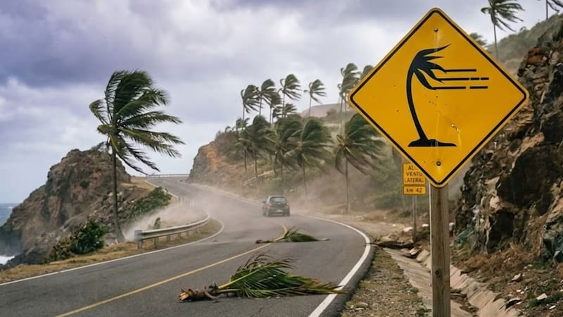 Qué significa señal de tránsito con una palmera sobre un fondo amarillo y por qué es importante a la hora de conducir.