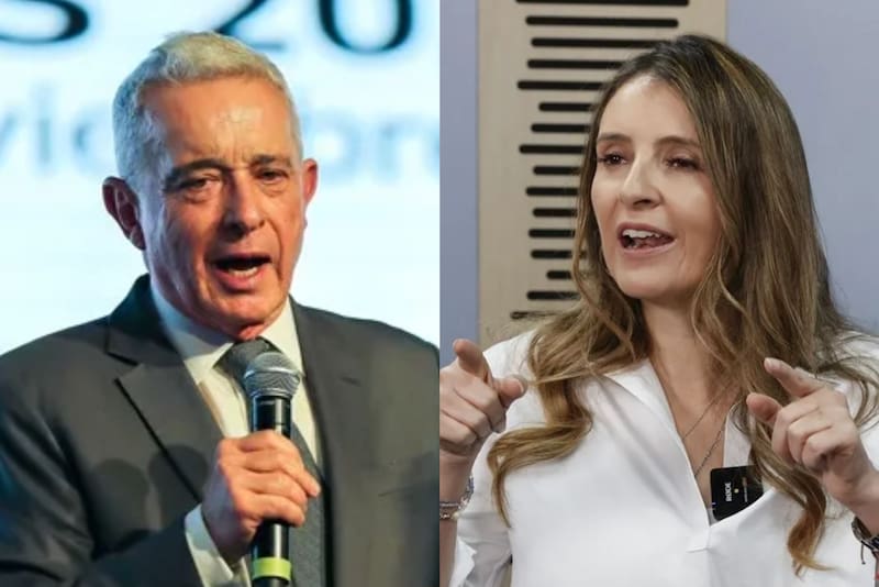 Álvaro Uribe descartó asumir el Ministerio de Defensa y respaldó el liderazgo de Paloma Valencia en medio de diferencias internas con Juan Daniel Oviedo. (Fuente: EFE)