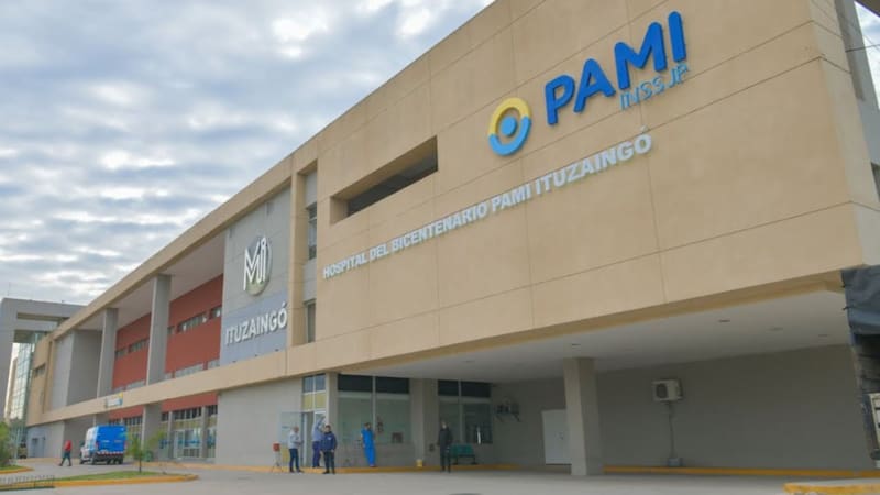 Fachada del Hospital del Bicentenario de Ituzaingó