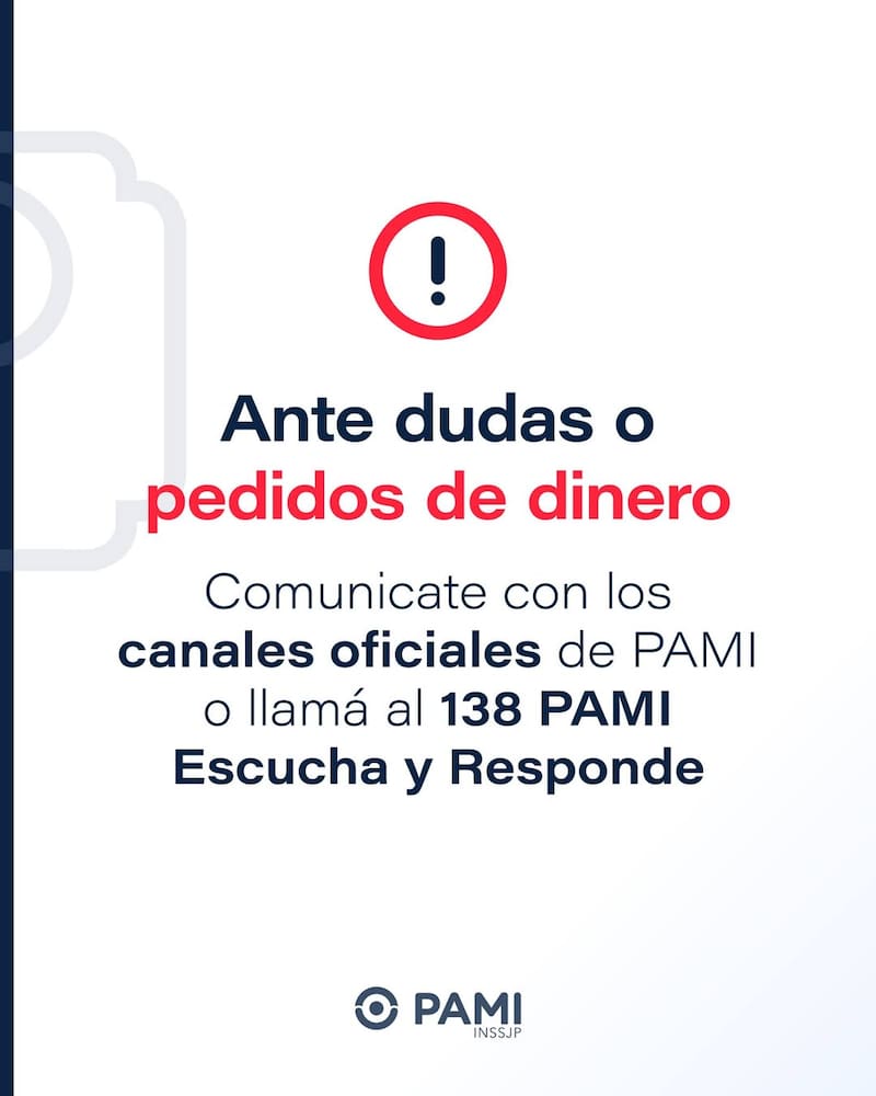 Los afiliados tienen que acceder a los canales oficiales para denunciar al profesional