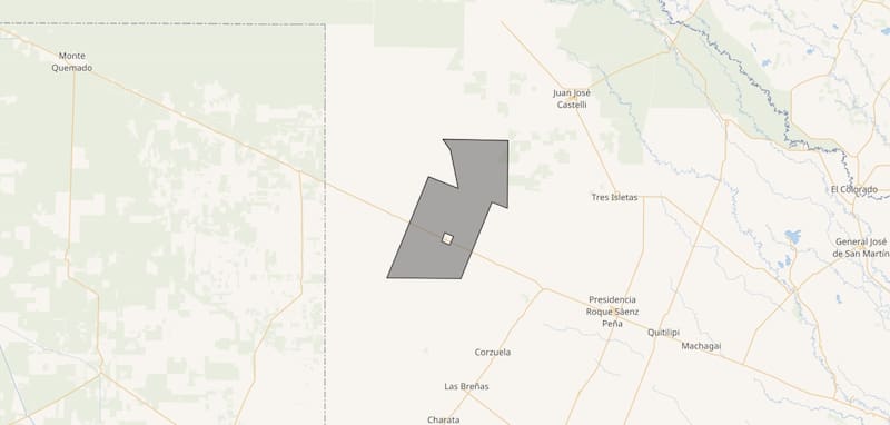 Ubicación de Pampa del Infierno