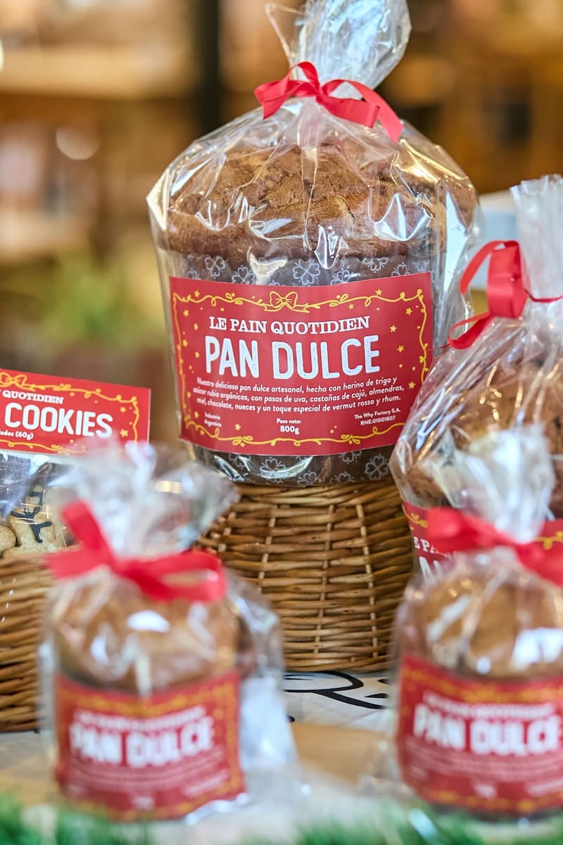 Pan dulce de Le Pain Quotidien.