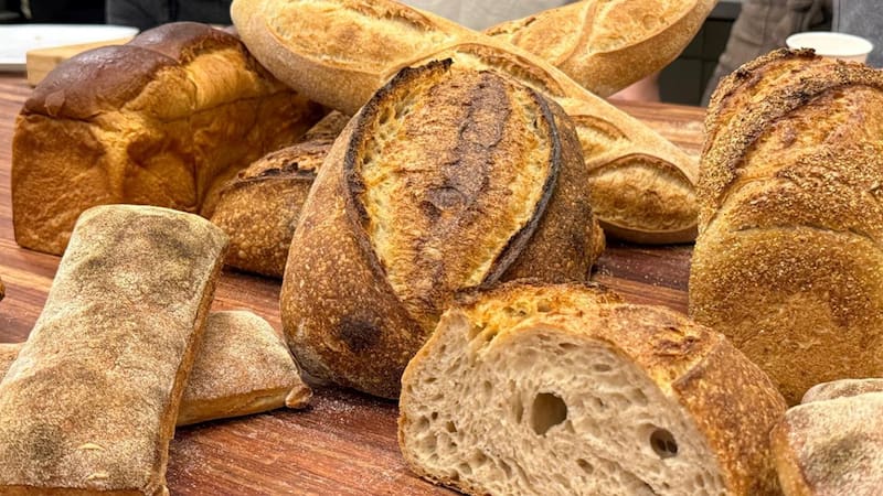 Los distintos tipos de panes que hacen en Levando.