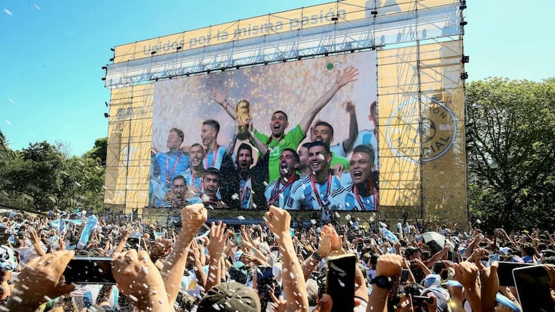 Dónde estarán las pantallas gigantes para ver los partidos de la Selección Argentina en la Ciudad de Buenos Aires.