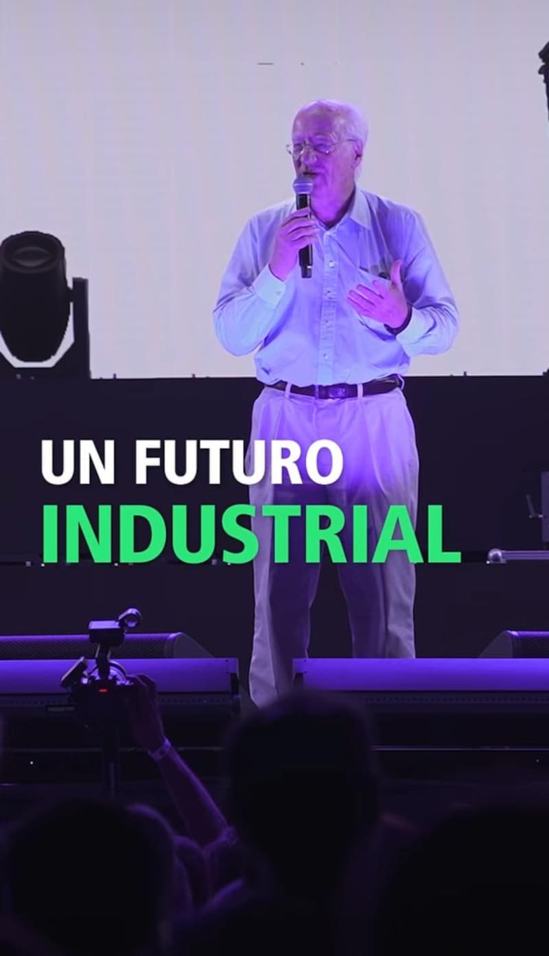 Paolo Rocca, en un discurso