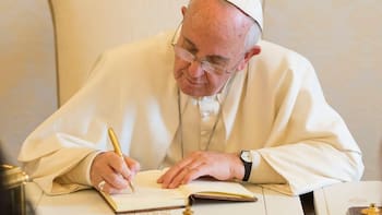 La sentida carta del Papa Francisco en respuesta a un niño de 7 años: “No tengo miedo de llorar”