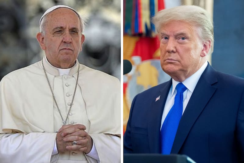 El enfrentamiento entre el papa Francisco y Donald Trump marcó un punto de tensión en la relación con el Vaticano.