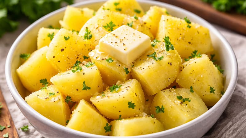 Es muy peligroso | Esto es lo que pasa si guardas papa cocida para el día siguiente (Imagen ilustrativa generada con Chat GPT)