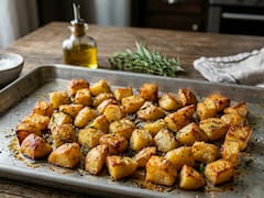 Sin papel aluminio: cómo hacer papas al horno sin que se peguen