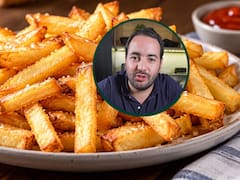 Juan Montoya, chef profesional, reveló el secreto para lograr unas papas fritas crocantes y perfectas: “Para la segunda fritura, el aceite debe estar muy caliente”