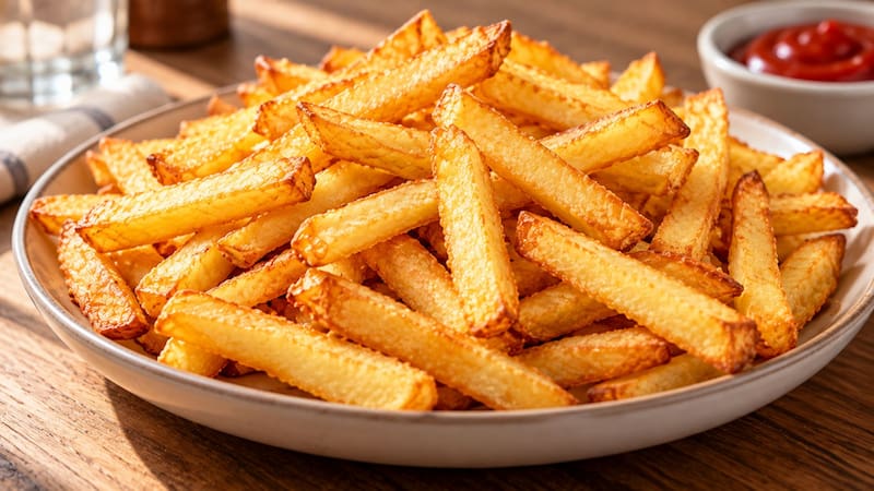 Papas fritas.
