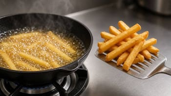Meter un clavo en el aceite para hacer papas fritas: para que sirve y porqué es mejor que la air fryer