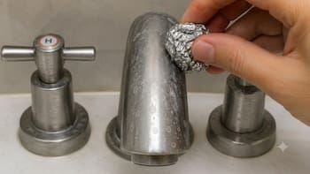 Frotar papel de aluminio en grifos: por qué se recomienda y para qué sirve
