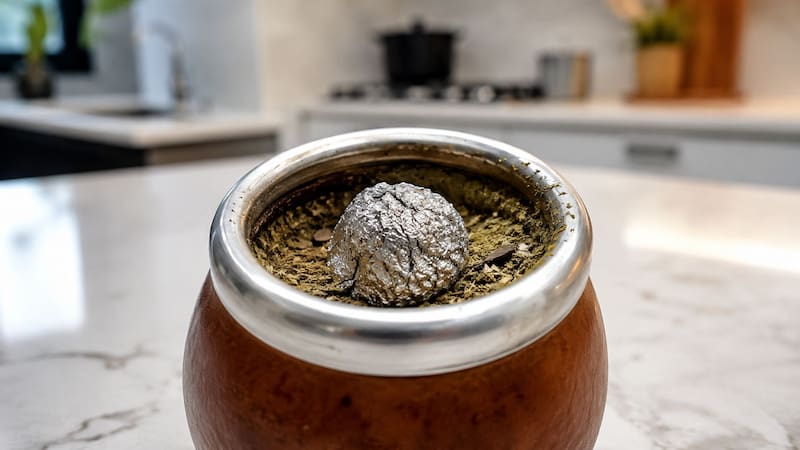 Poner un bollito de papel aluminio en el mate: para qué sirve y por qué lo recomiendan.
