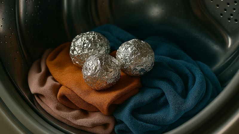 Poner papel aluminio en el lavarropas | Para qué sirve y por qué lo recomiendan. Foto (IA)