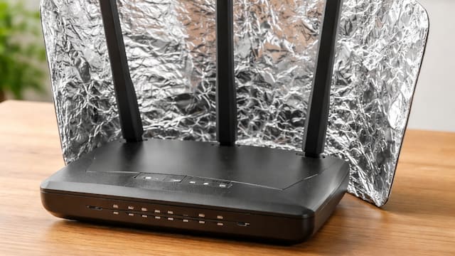 Colocar papel aluminio en el módem de Wifi: para qué sirve y en qué casos recomiendan hacerlo
