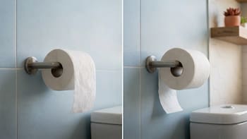 Poner el papel higiénico hacia delante o hacia atrás: cuál es la posición correcta y por qué recomiendan hacerlo de esta forma