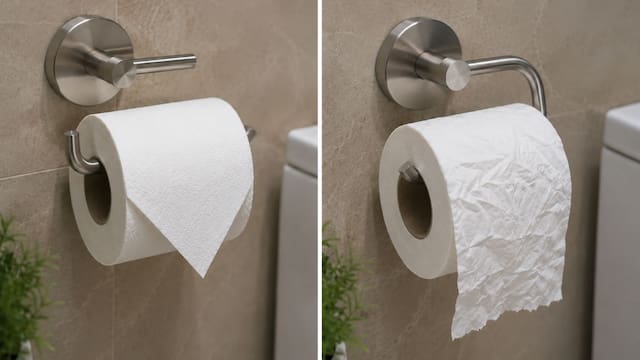 Doblar o arrugar el papel higiénico antes de usarlo: cuál es la forma correcta y por qué recomiendan hacerlo solo de una manera