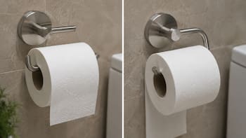 Colocar el papel higiénico hacia delante o hacia atrás: cuál es la forma correcta y por qué solo recomiendan hacerlo solo de una forma