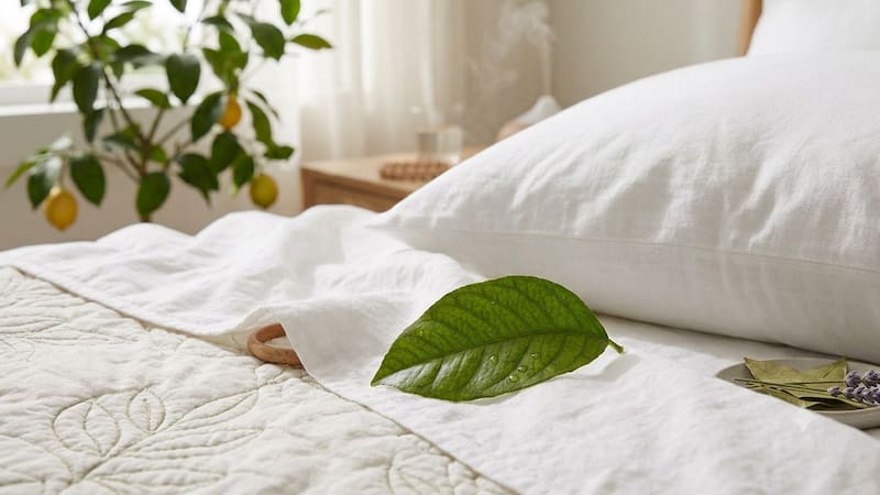 Para qué sirve poner una hoja de limón debajo de la almohada.