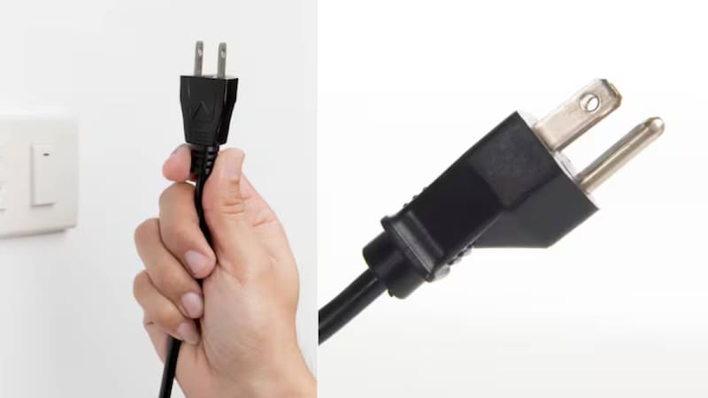 Para qué sirven los dos agujeros en los enchufes y cuál es su función