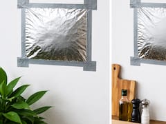 Pegar papel aluminio en la pared | Por qué lo recomiendan los expertos y para qué sirve