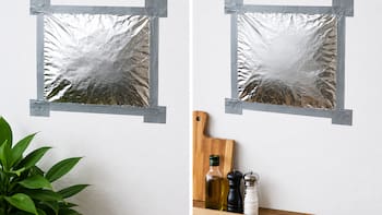 Pegar papel aluminio en la pared | Por qué lo recomiendan los expertos y para qué sirve