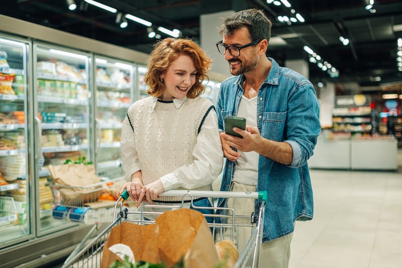 Los consumidores que aprovechan los descuentos, puntos y promociones del supermercado, pueden ahorrar hasta 50.000 pesos al mes. (Foto: Shutterstock)