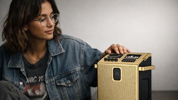 Mondo Speaker Medium: el parlante Bluetooth retro con potencia de 60W y tecnología AuraCast