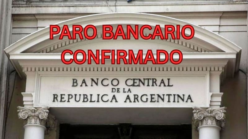 Paro bancario en todo el país