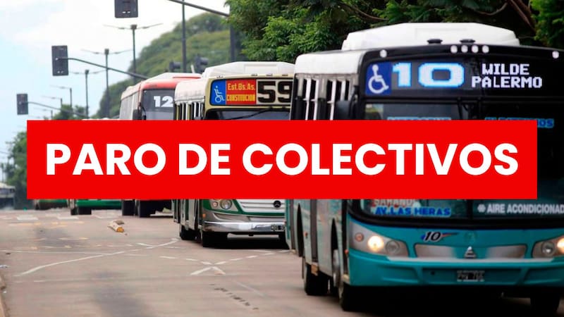 Paro de colectivos en el AMBA | Qué pasará con el servicio este miércoles 8 de abril. Foto (Archivo)