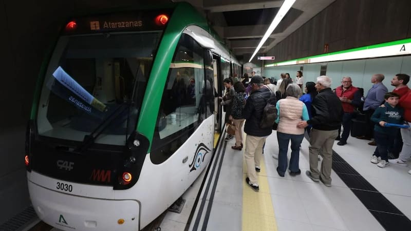 Paro de transporte público | No habrá servicios durante Semana Santa: hasta cuándo dura. Foto: Metro de Málaga
