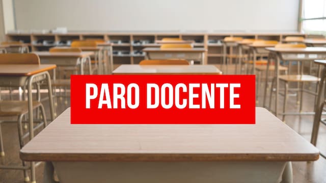 Urgente | Habrá paro docente y suspensión de clases que dejará a todos los estudiantes fin de semana largo
