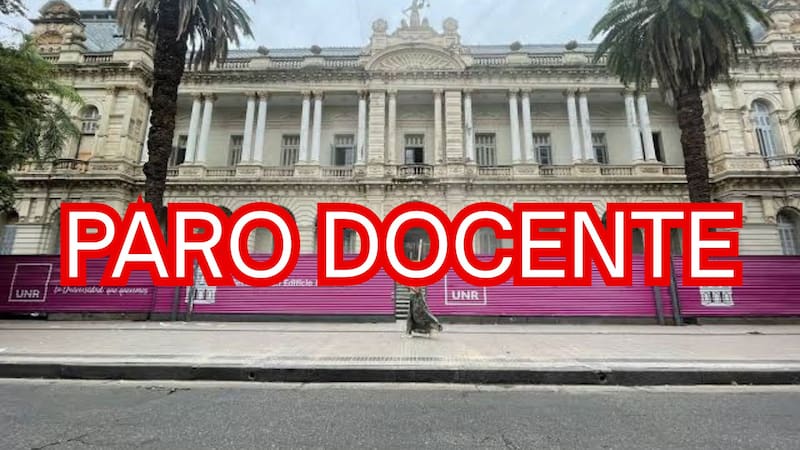 En la Universidad Nacional de Rosario (UNR), los sindicatos ya confirmaron su adhesión a la huelga de 24 horas. (Foto: UNR - composición con Canva)