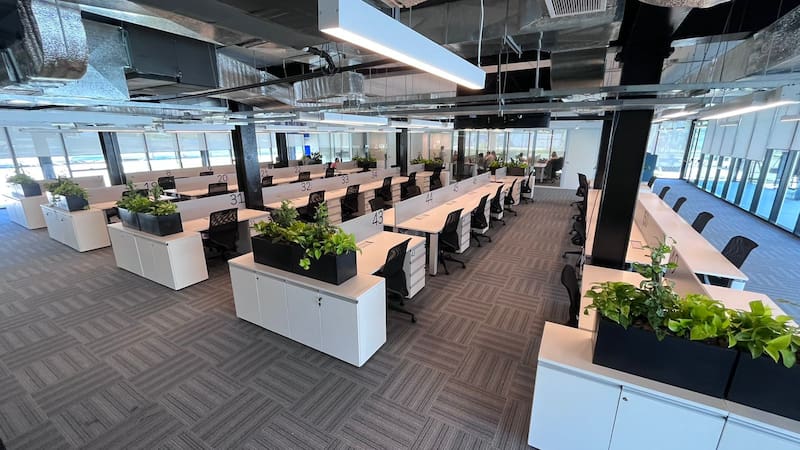 El edificio de coworking con laboratorios para startups de ciencia y tecnología del Parque de Innovación de la Ciudad de Buenos Aires. (Fuente: sitio oficial parqueinnovacionba)