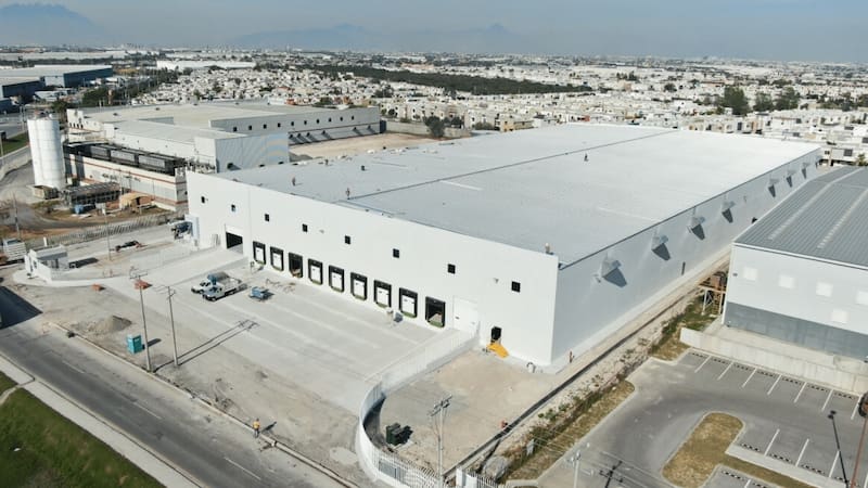 Parque industrial propiedad de Fibra Mty.