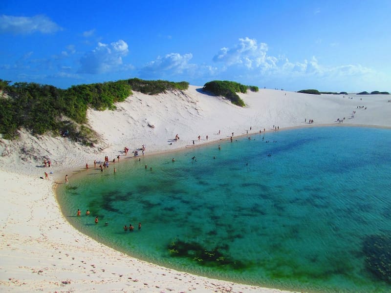 Parque Nacional de los Lençóis Maranhenses es una de las maravillas naturales de Brasil