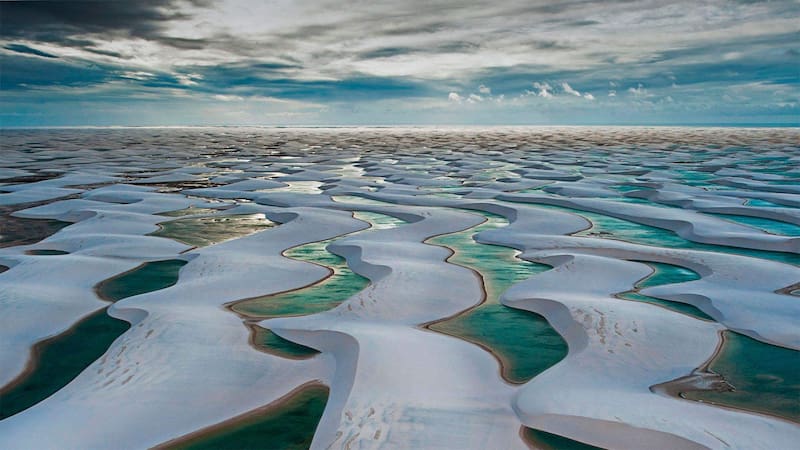 Parque Nacional de los Lençóis Maranhenses es una de las maravillas naturales de Brasil