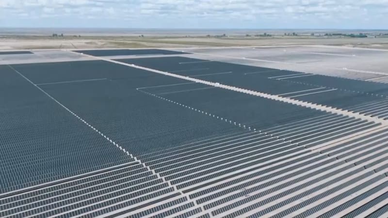 El sarque solar El Quemado es el más grande del país