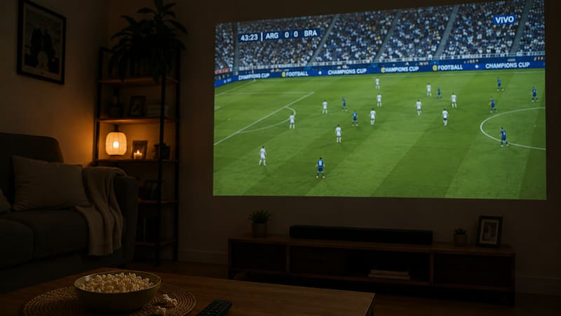 Pocos lo saben: cómo ver los partidos del Mundial 2026 en tu casa como si estuvieras en la sala del cine.