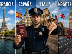 Oficial | Francia, España, Italia e Inglaterra revisarán pasaporte por pasaporte y no dejarán entrar al país a quienes no lo hayan renovado