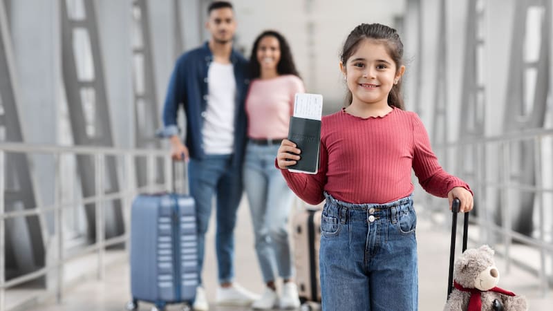 El pasaporte emitido para menores de 18 años tiene una validez de solo 5 años desde la fecha de emisión. Foto: Archivo