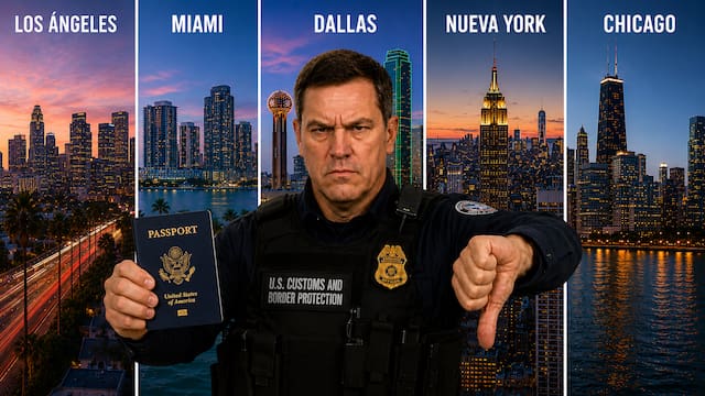 Confirmado | Los Ángeles, Miami, Dallas, Nueva York y Chicago prohíben renovar y suspenden los pasaportes de todos los ciudadanos y extranjeros que hayan esperado más de este tiempo