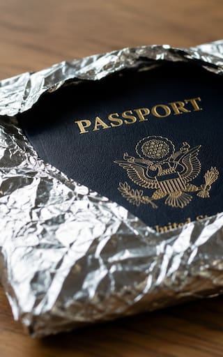 Envolver el pasaporte en papel aluminio: por qué lor recomiendan y para qué sirve