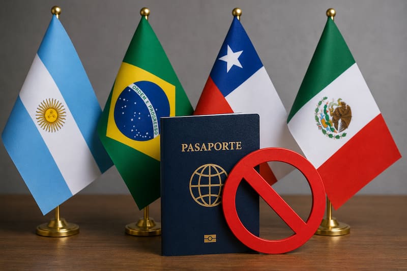 En el caso de algunas naciones existen acuerdos internacionales que facilitan el acceso entre los participantes.